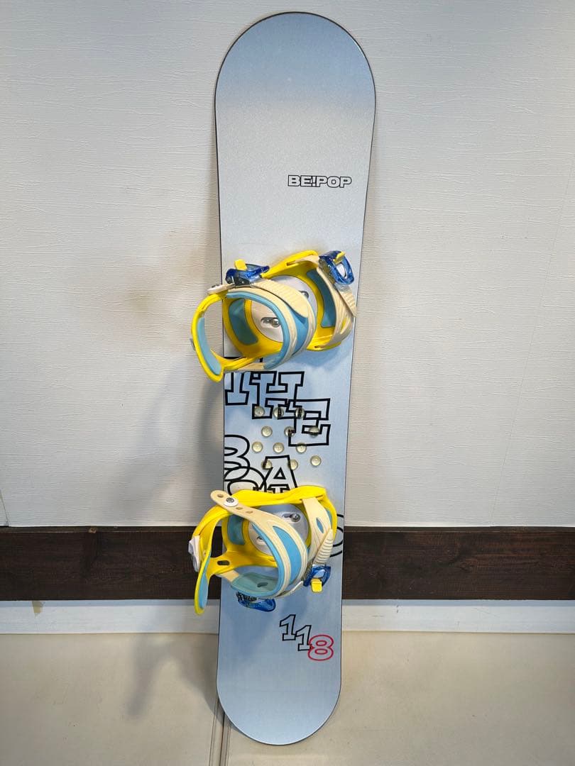 ◇状態良好◇ BE!POP 118cm キッズスノーボード　子ども用　ジュニア