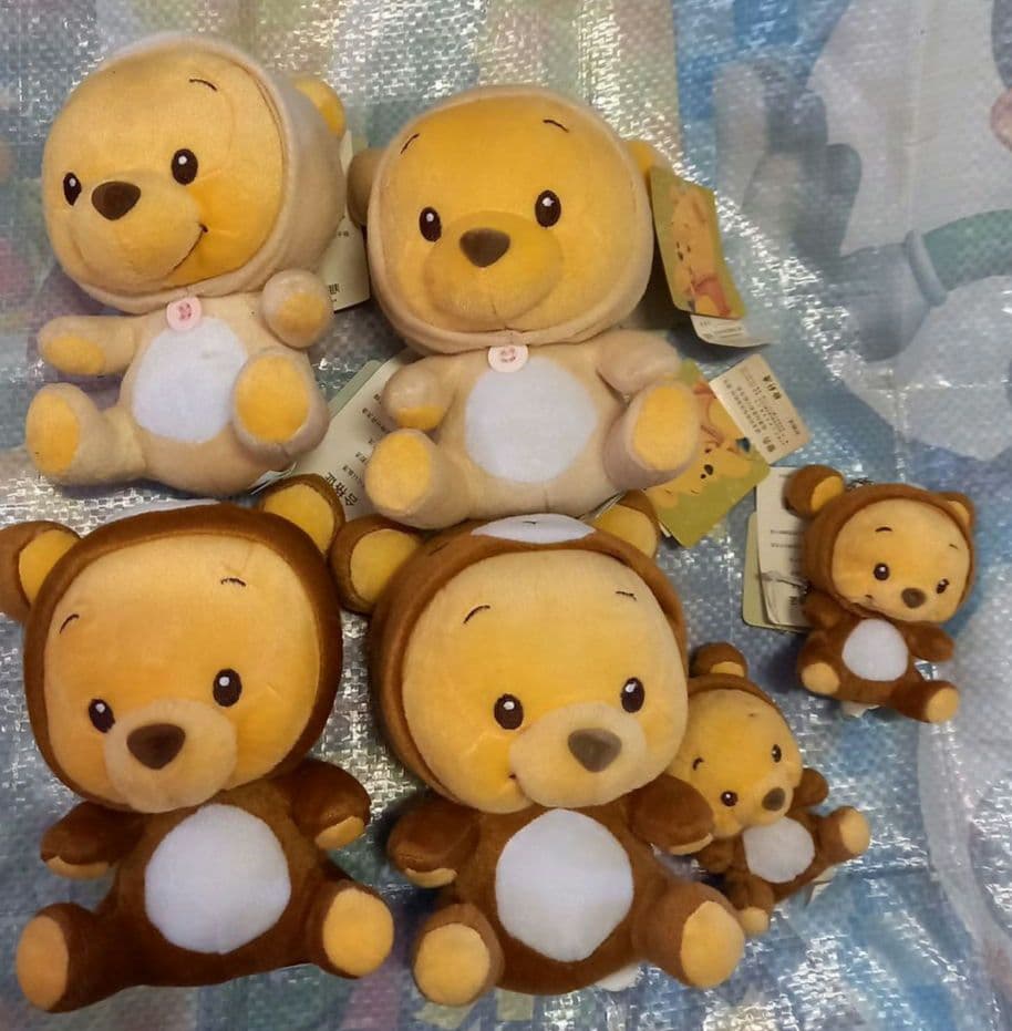 激レア★Disney★BABYプー✖️リラックマぬいぐるみ★コリラックマセット♪