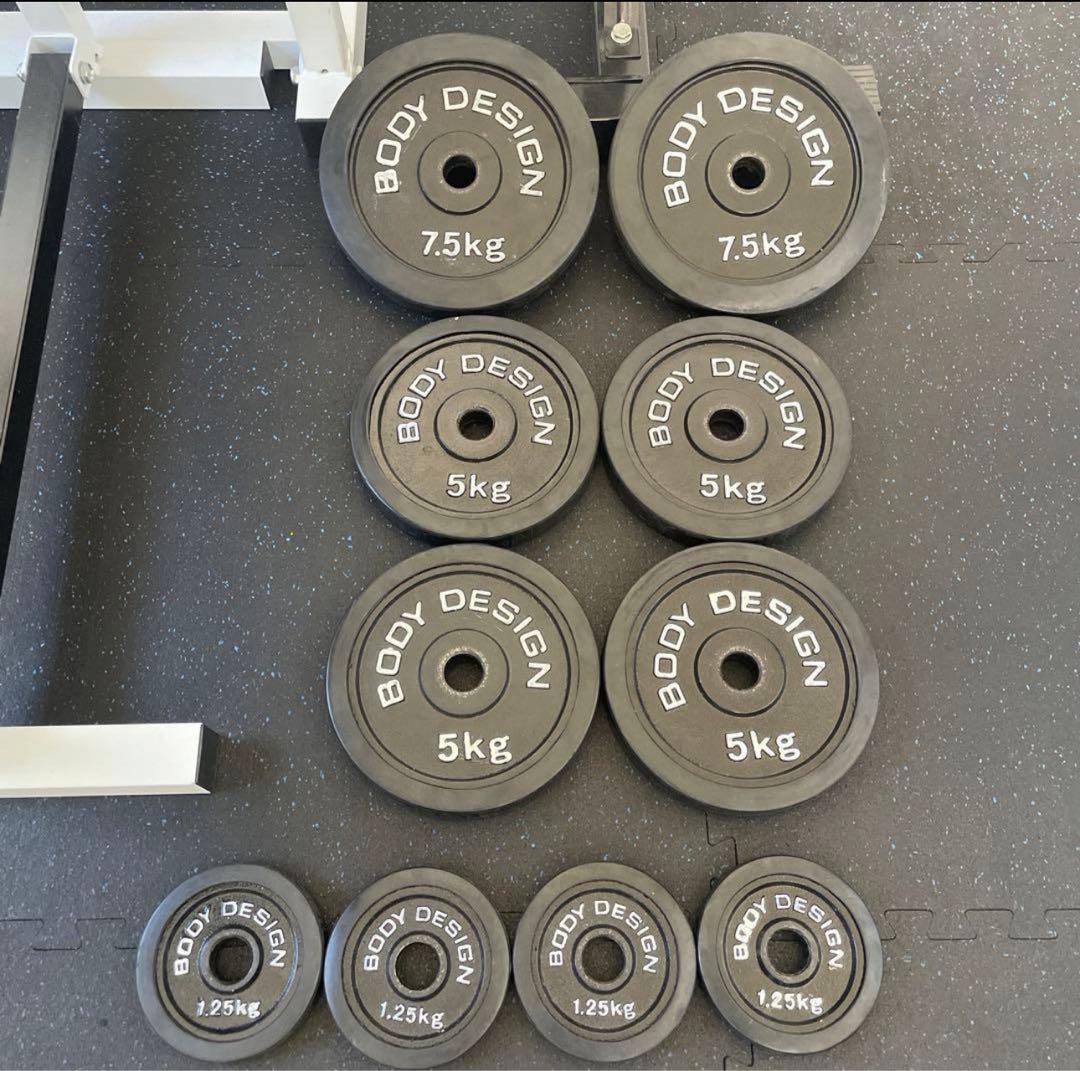 BODY DESIGN ベンチプレス＋バーベルセット 70kg