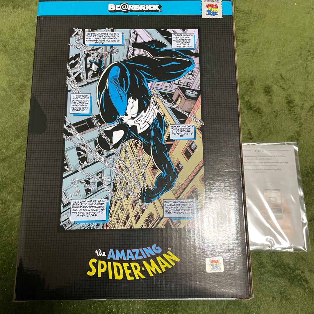 アメコミ BE@RBRICK SPIDER-MAN BLACK COSTUME
