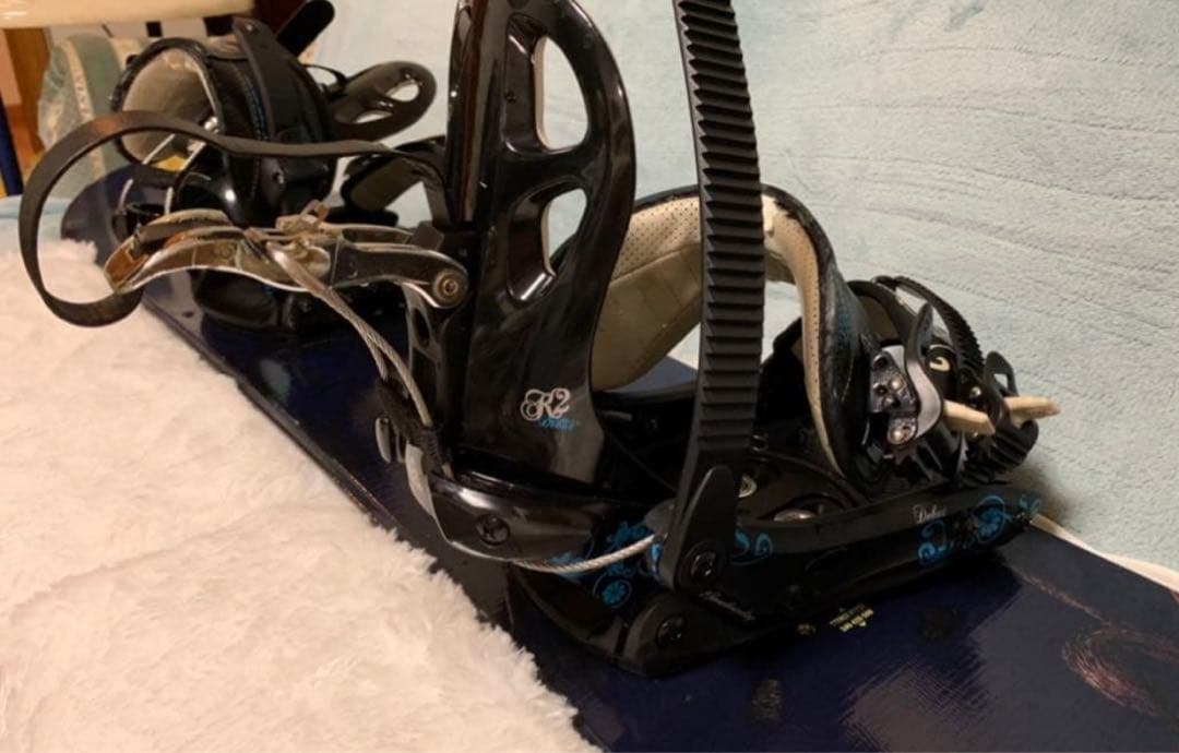 K2 スノーボード ビンディングのみ 黒　2個セット　女性用