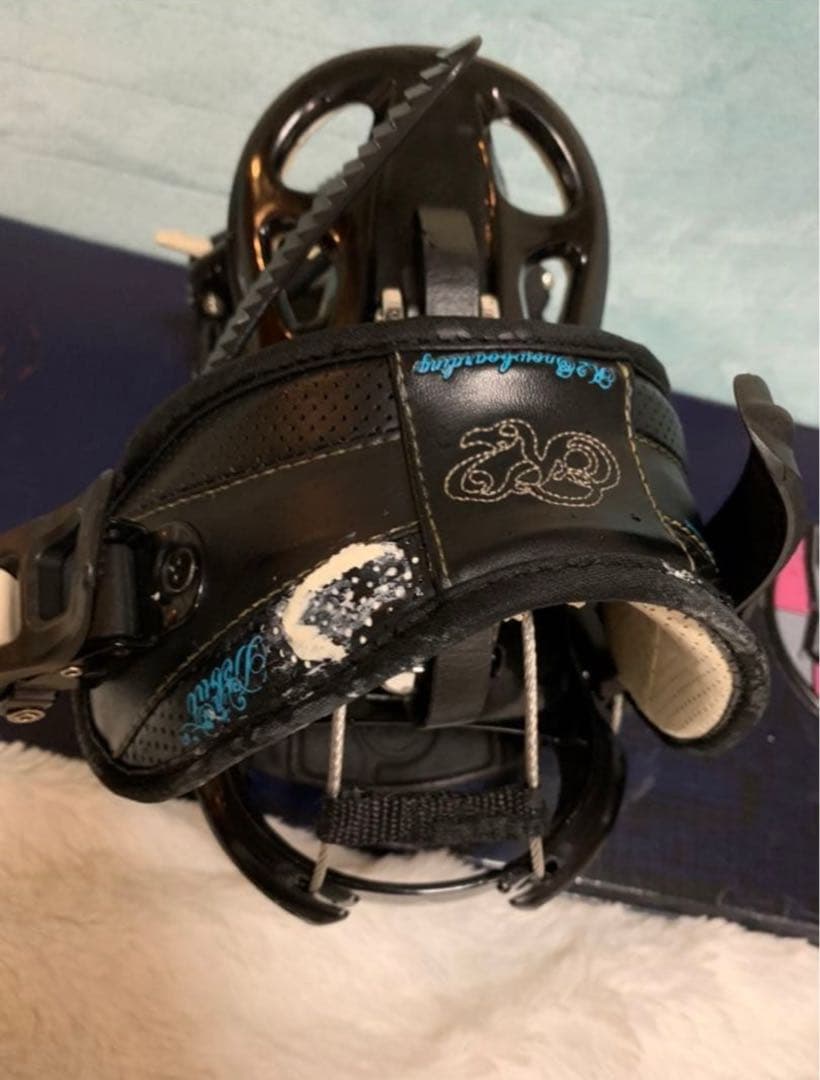 K2 スノーボード ビンディングのみ 黒　2個セット　女性用