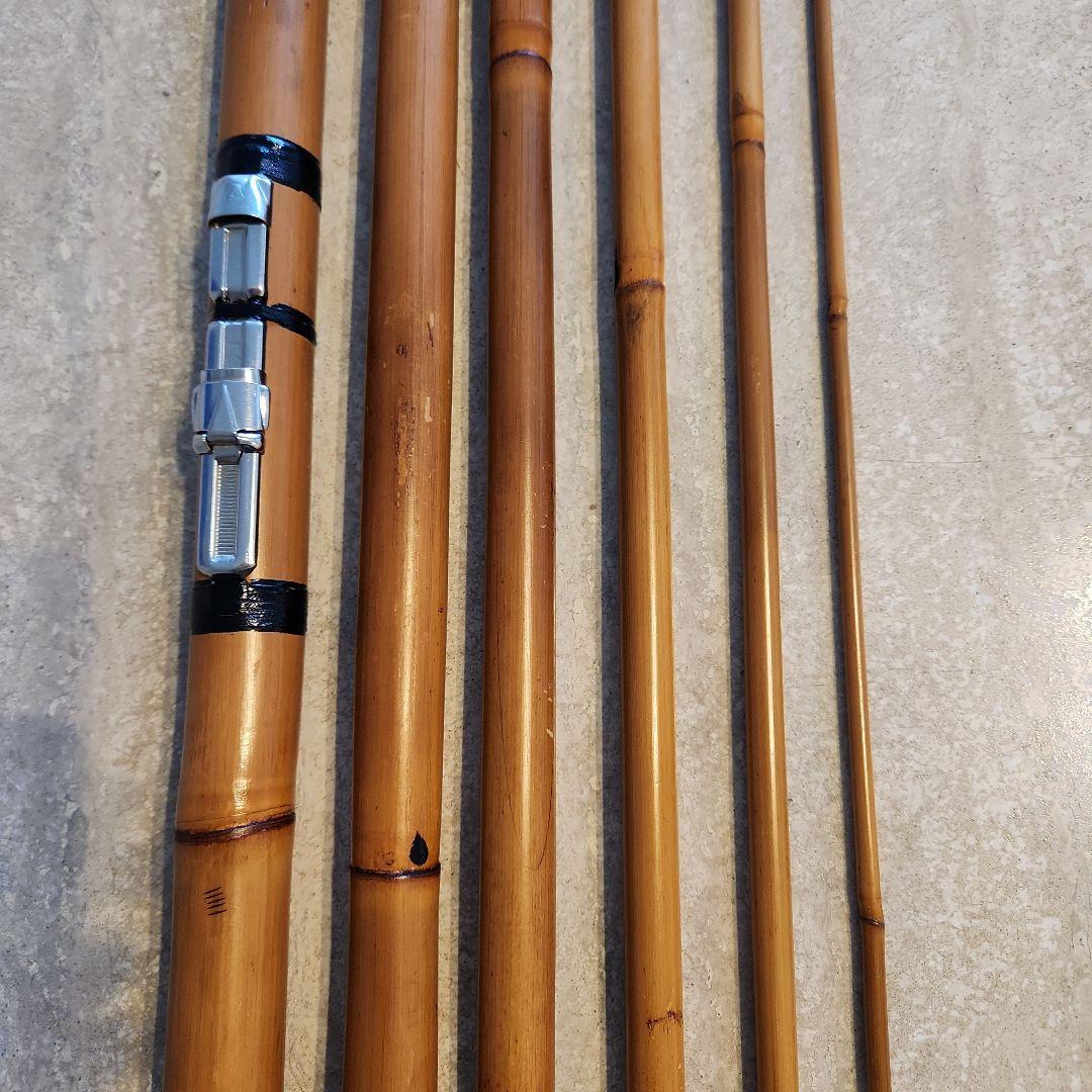 美品　和竿　竹竿　全長７メートル