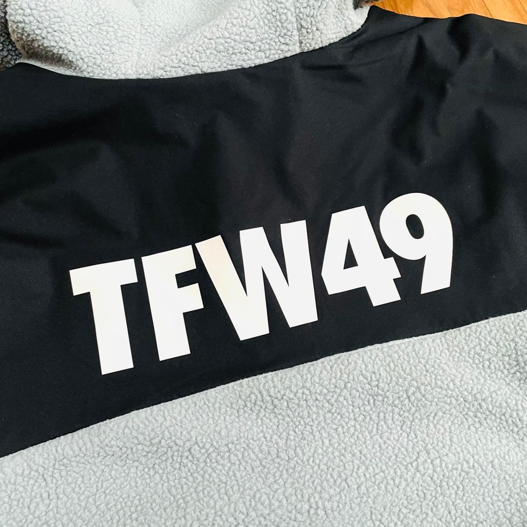 定価5.3万　TFW49 ボア　パーカー　ライトグレー　XL ゴルフ