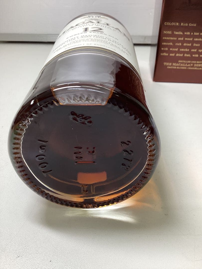 ト*イ様 The Macallan 12年 シングルモルトウイスキー 箱入り　未