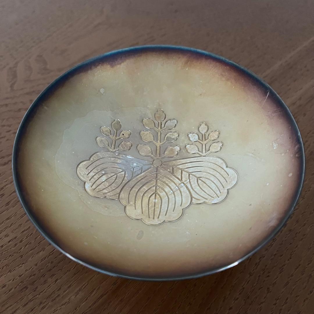 【純銀】　銀杯　銀盃　SILVER1000刻印　内閣総理大臣　贈　約137g