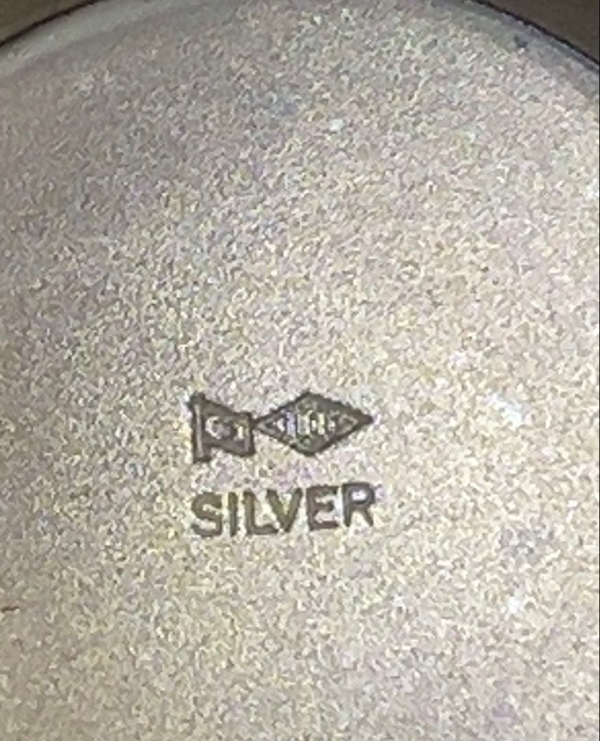 【純銀】　銀杯　銀盃　SILVER1000刻印　内閣総理大臣　贈　約137g