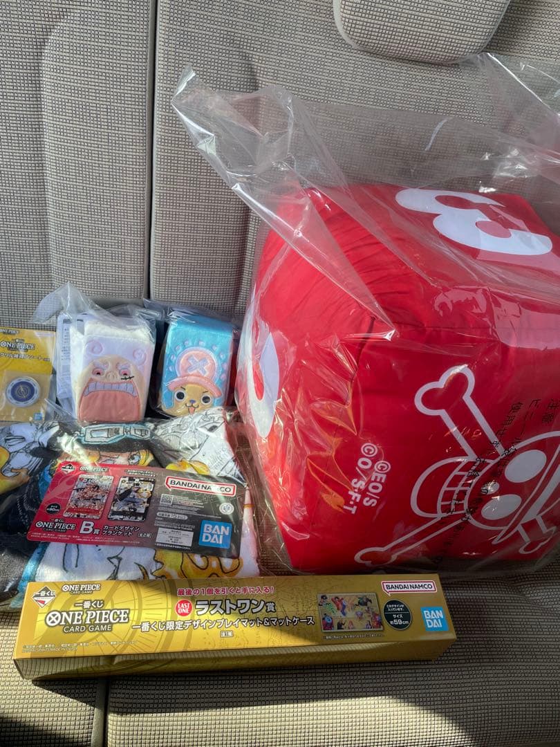 一番くじワンピース　カードゲーム　ラストワン賞 プレイマット＆マットケース＋E賞