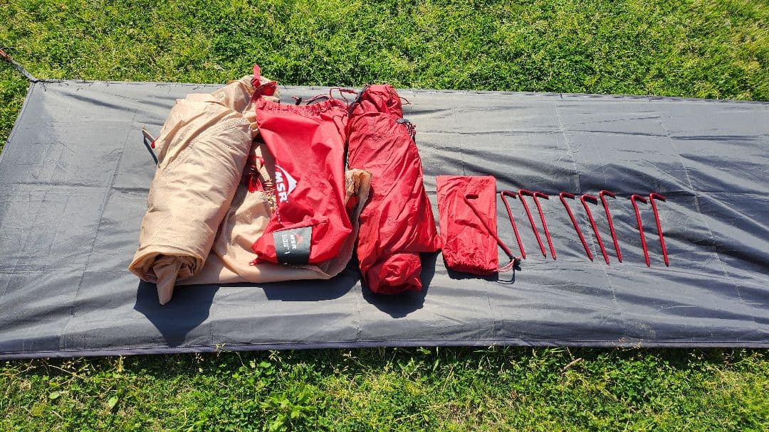 MSR エムエスアール｜エリクサー1 #タン 、フットプリント付き