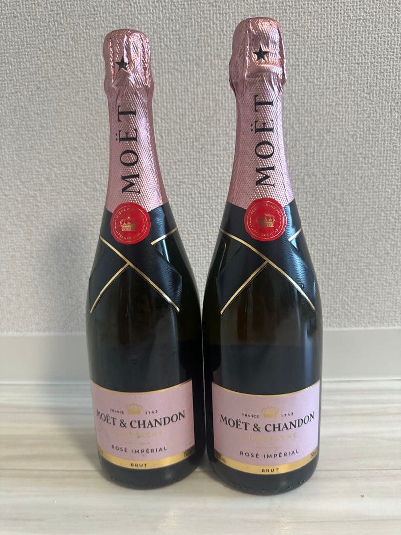 MOËT & CHANDON ロゼ・インペリアル 2本セット　750ml