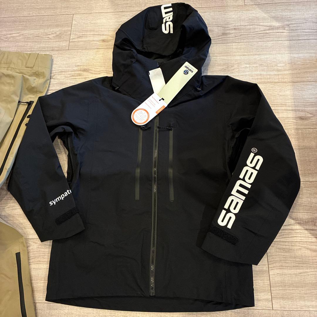 未使用 サマス SAMAS スキースノボウェア 上下セット M防水30,000㎜