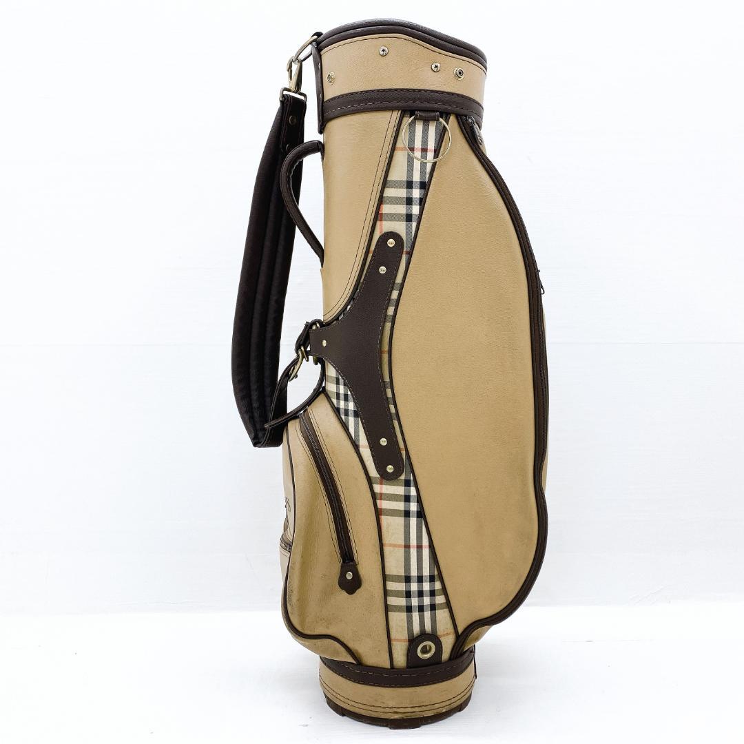 BURBERRYS バーバリー キャディバッグ ゴルフバッグ 7.5型 カート式