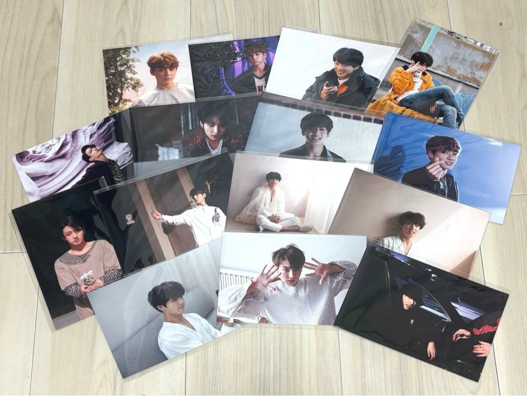 BTS 오늘 オヌル 展示会 ブロマイド ジョングク 15枚コンプリート セット