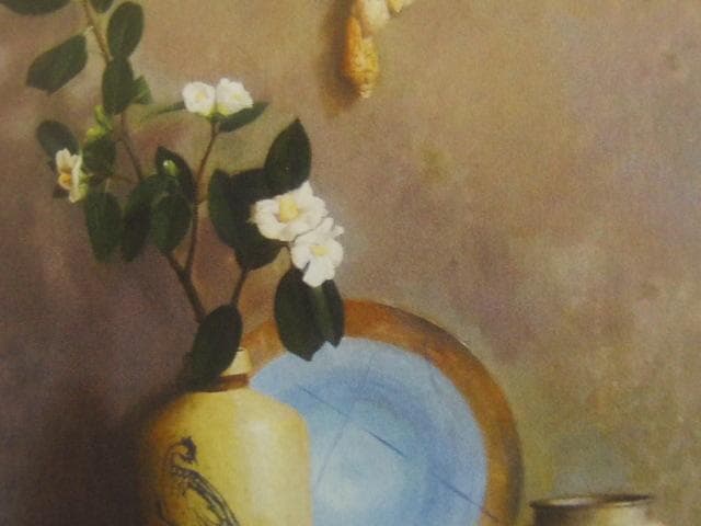 小池壮太、【椿】、希少な限定額装用画集画、新品高級額 額装付、状態良好