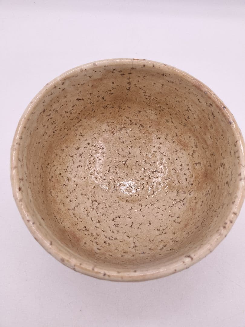 c602 茶碗 萩　厚東建信 木箱 茶道具 古物
