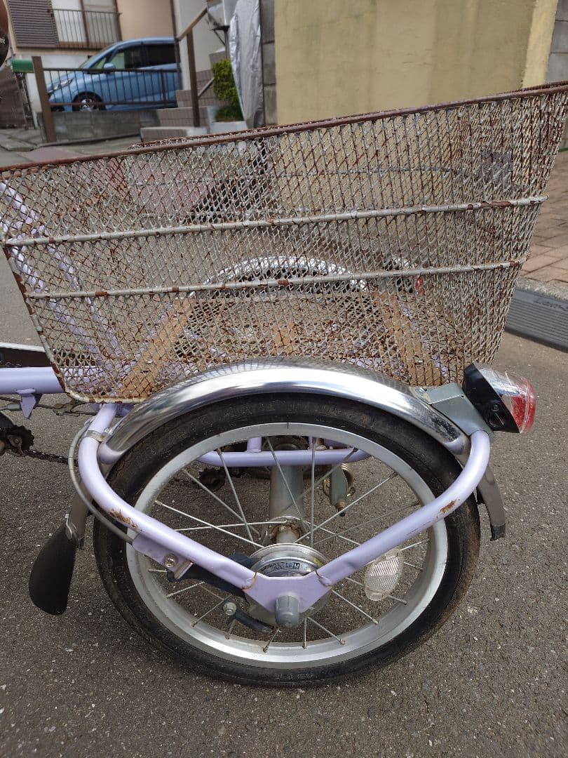 【配送不可　現地引取り限定】電動アシスト三輪車　パナソニック