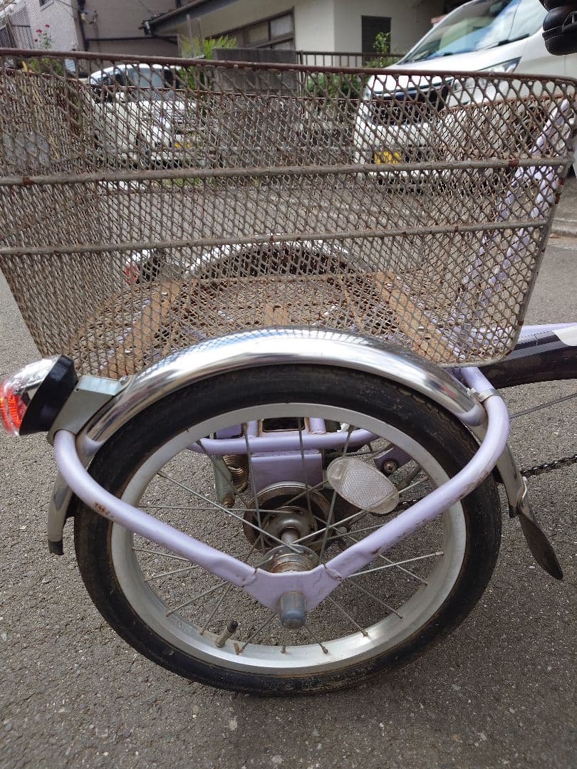 【配送不可　現地引取り限定】電動アシスト三輪車　パナソニック