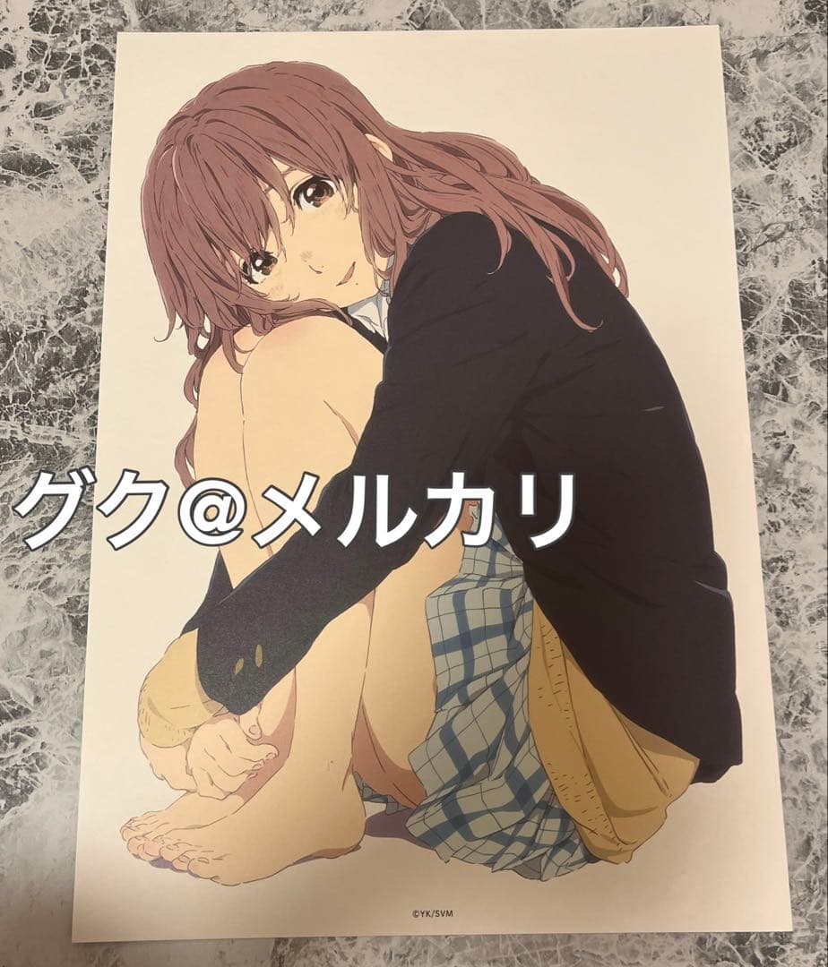 聲の形 西宮硝子 京アニ 2016コミケ 限定 原画絵 ポスター 11枚セット