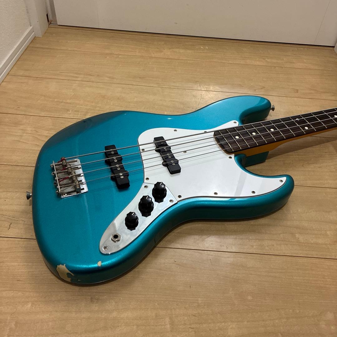 cool z 日本製　jazz bass タイプ　音良し！！調整済み　ラメカラー