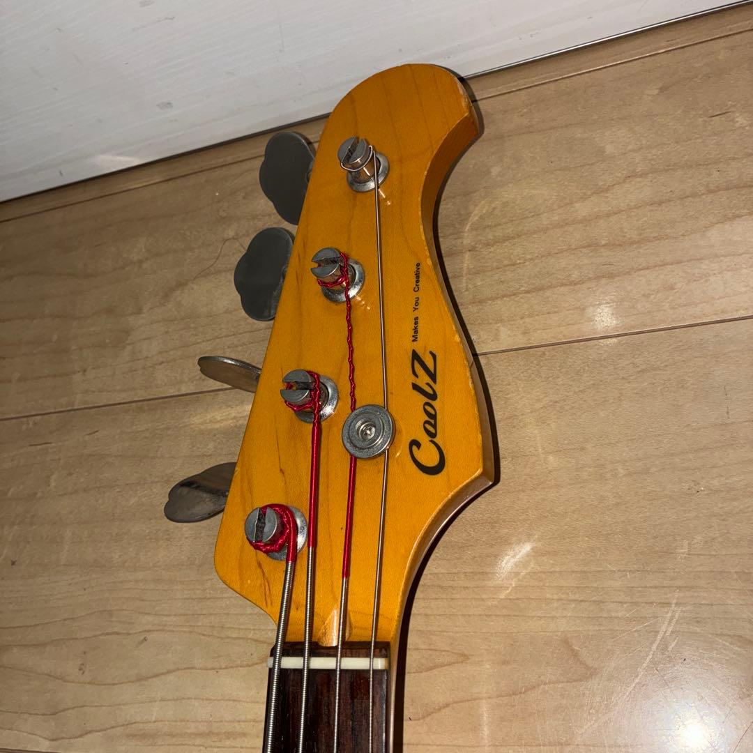 cool z 日本製　jazz bass タイプ　音良し！！調整済み　ラメカラー