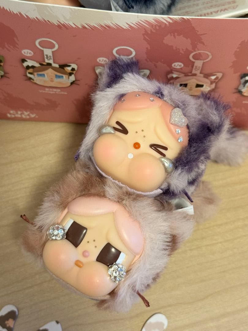 CRYBABY Wild but Cutie アソート スワロ ラメ デコ