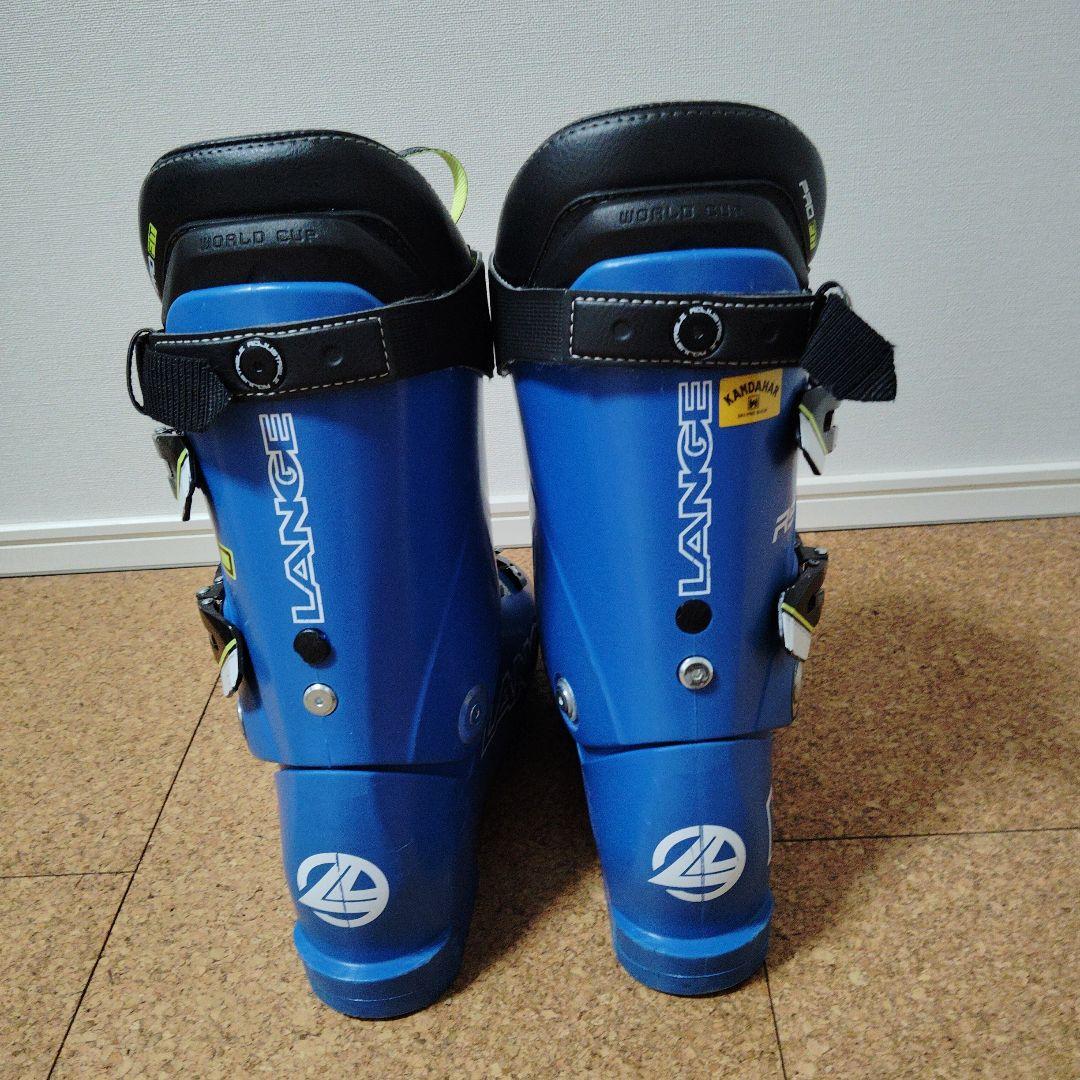 LANGE RS 130 スキーブーツ 男性用 青