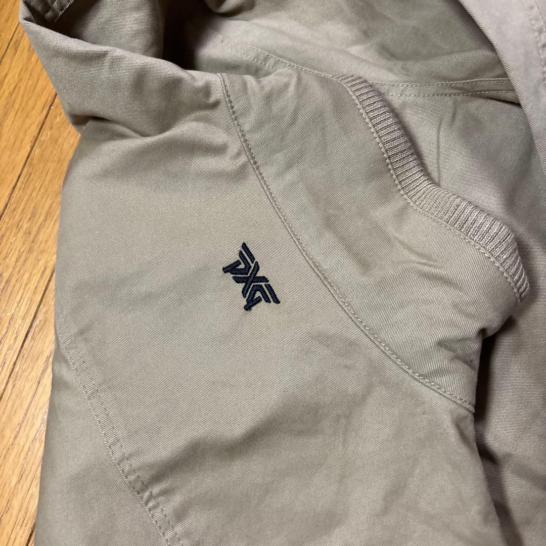 PXG ベージュ ハーフジップ ジャケット　XL