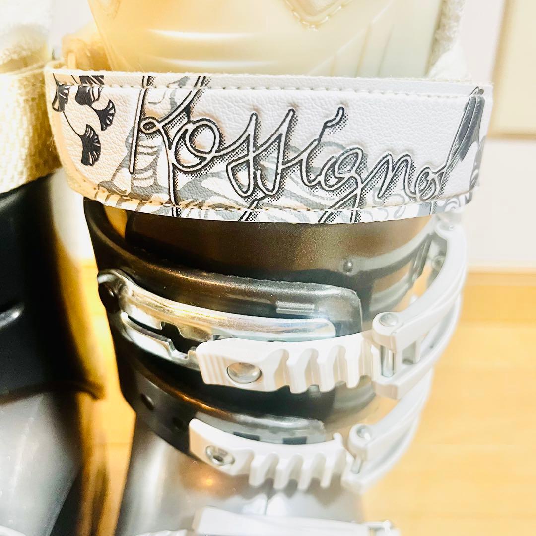 極美品 ロシニョール 22〜23.5 スキーブーツ レディース キッズ 初心者