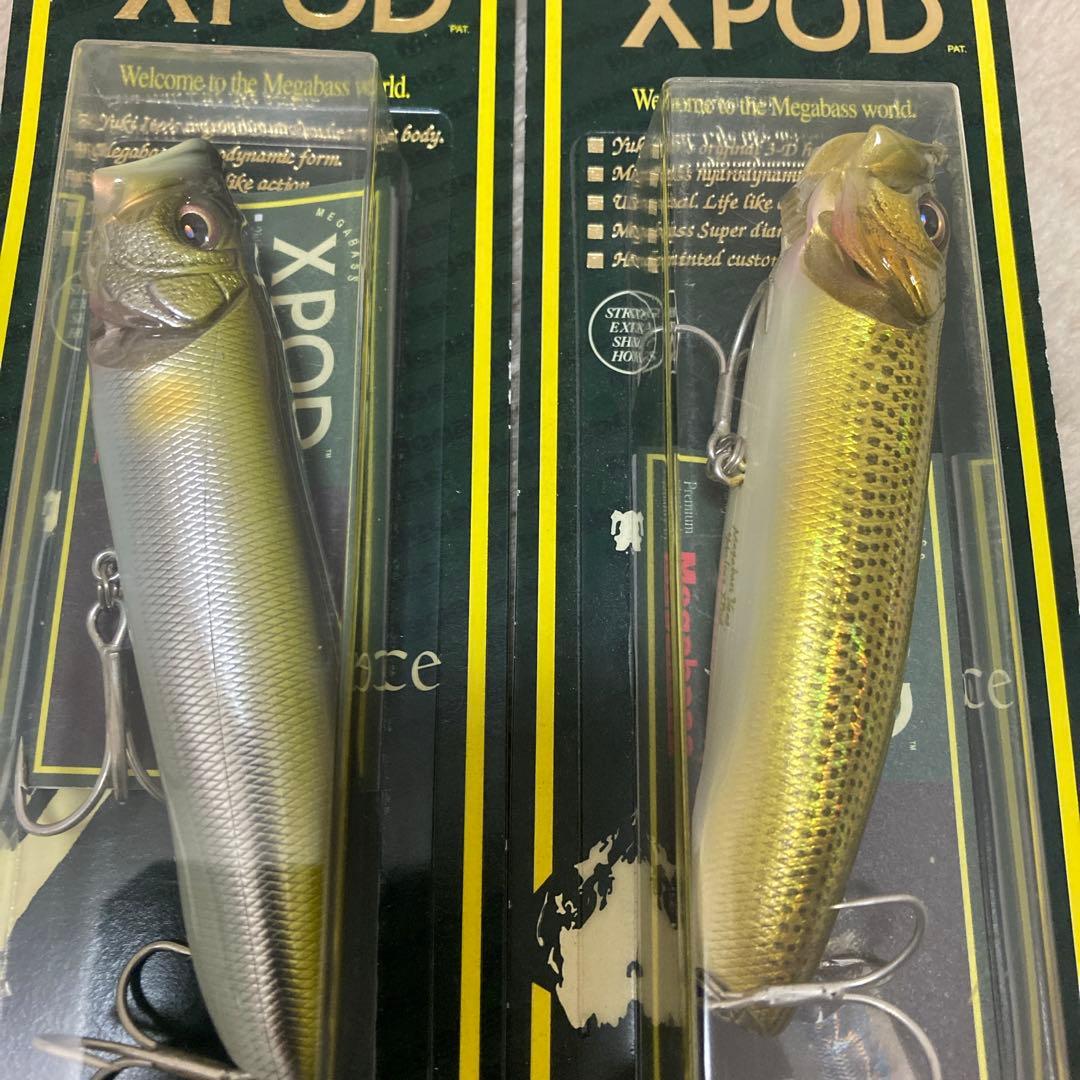 【新品・未使用品】 Megabass XPOD 4点セット