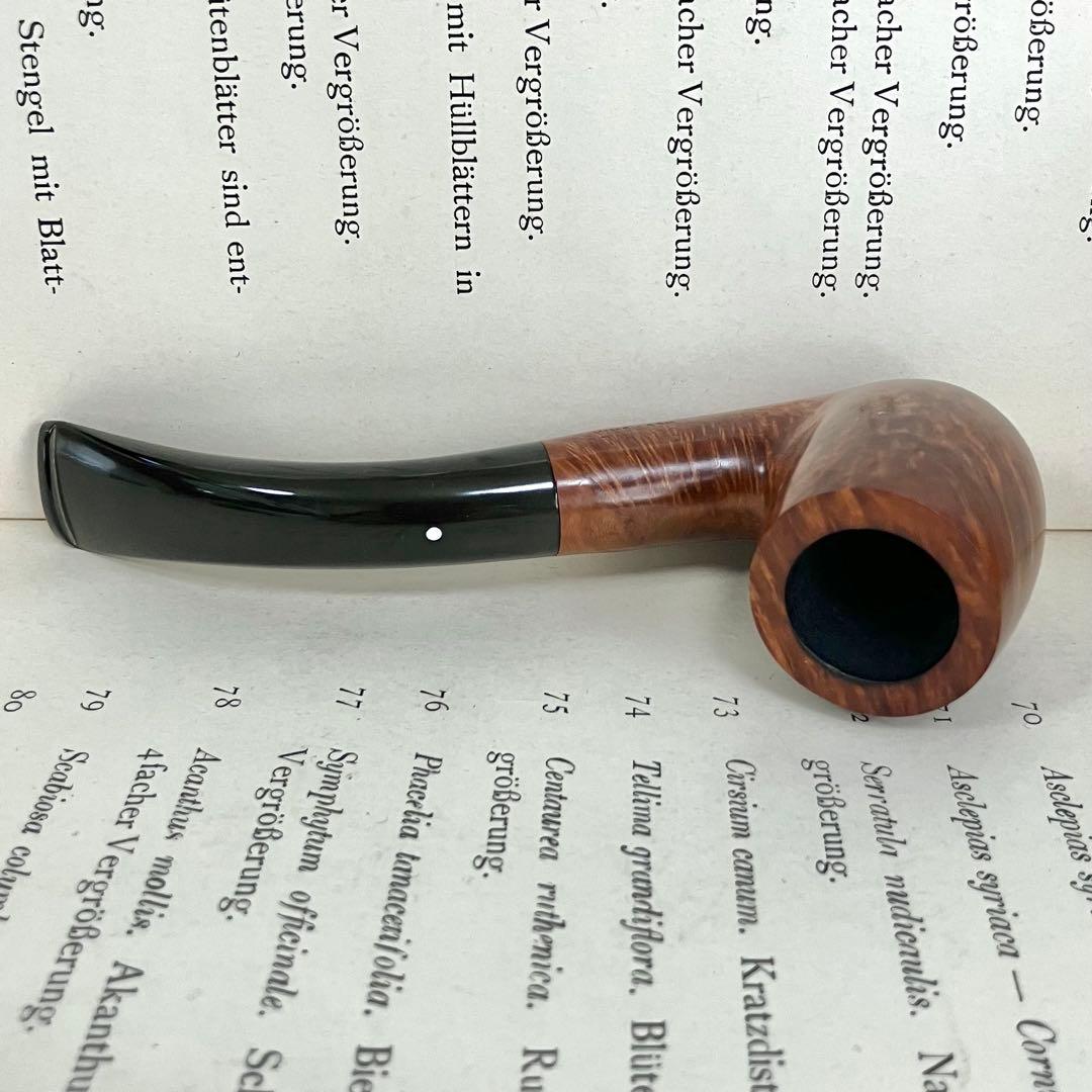 美品 ダンヒル ルートブライヤー スムース ベント パイプ 21021 1978