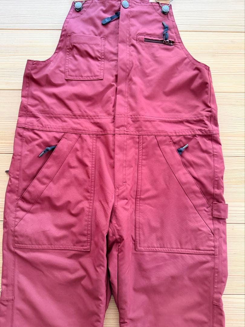 スノーボードウェア ビブパンツ レディース エアブラスター S バーガンディ