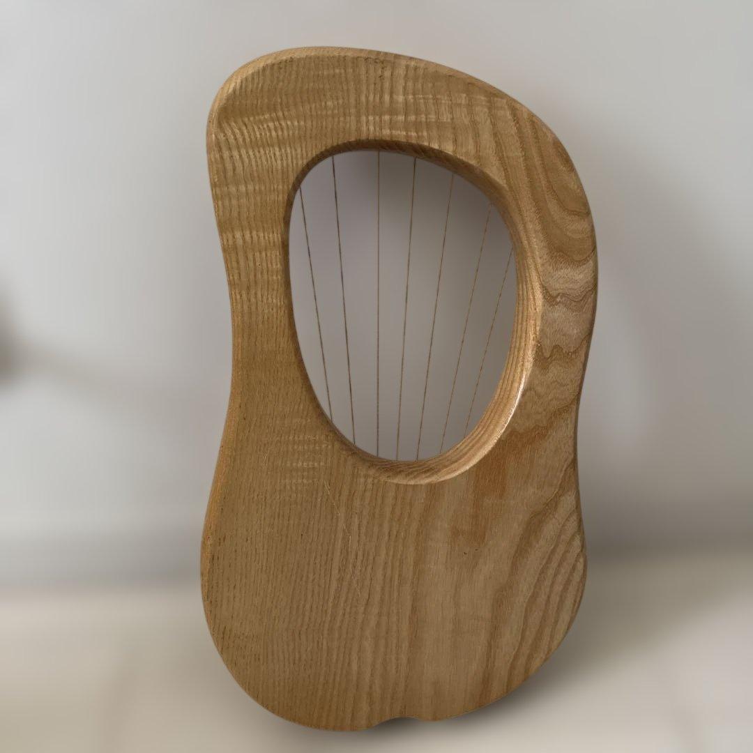 【美品】ライアー　ハープ　7弦