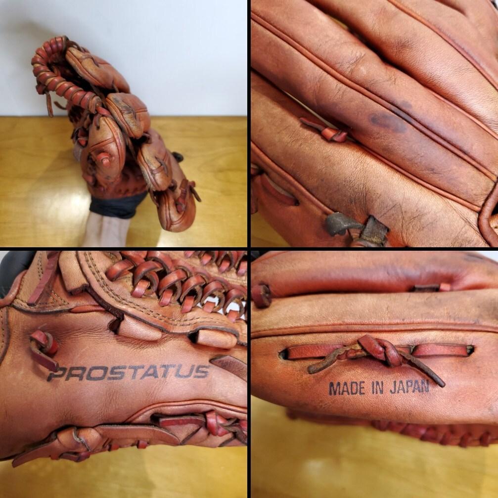 ZETT ゼット 日本製 プロステイタス 旧ラベル 内野用 軟式グローブ