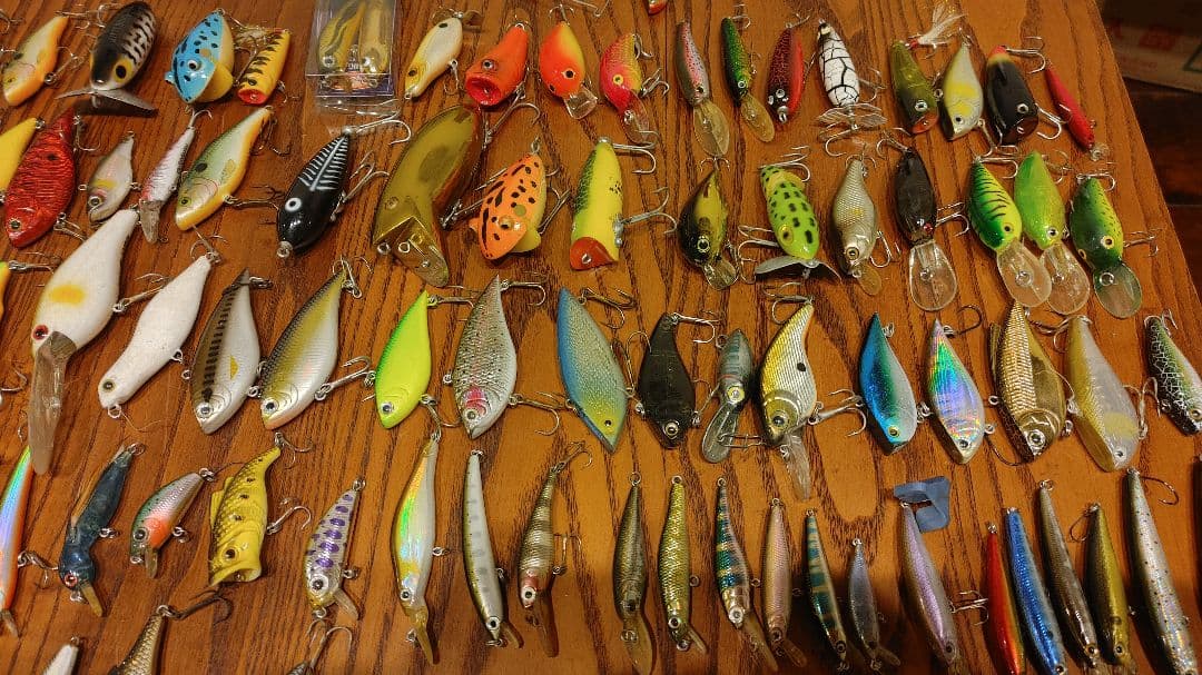 オールドルアー　ルアー　ハードルアー　バス釣り　ルアーセット　ルアーまとめ売