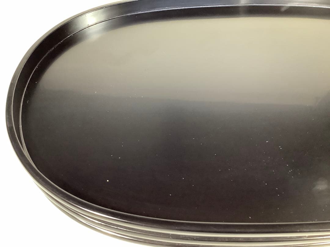 漆専堂　深塗桂盆　茶道具　盆石　送料無料