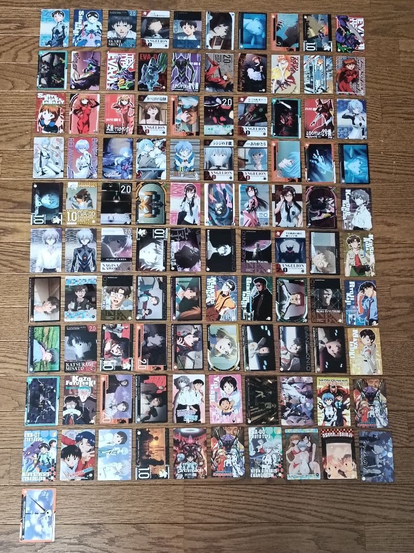 エヴァンゲリオン　カード　計101枚