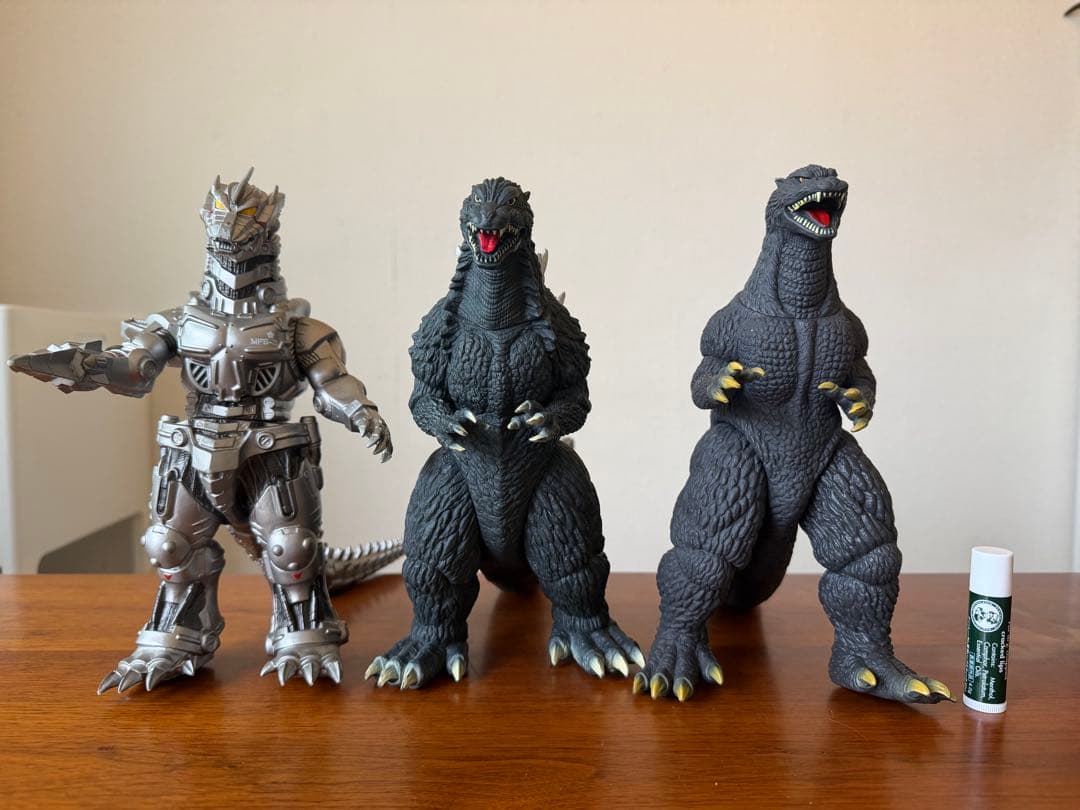 ゴジラ　ソフビ　ムービーモンスターシリーズ　セット　メカゴジラ　2000年代初期