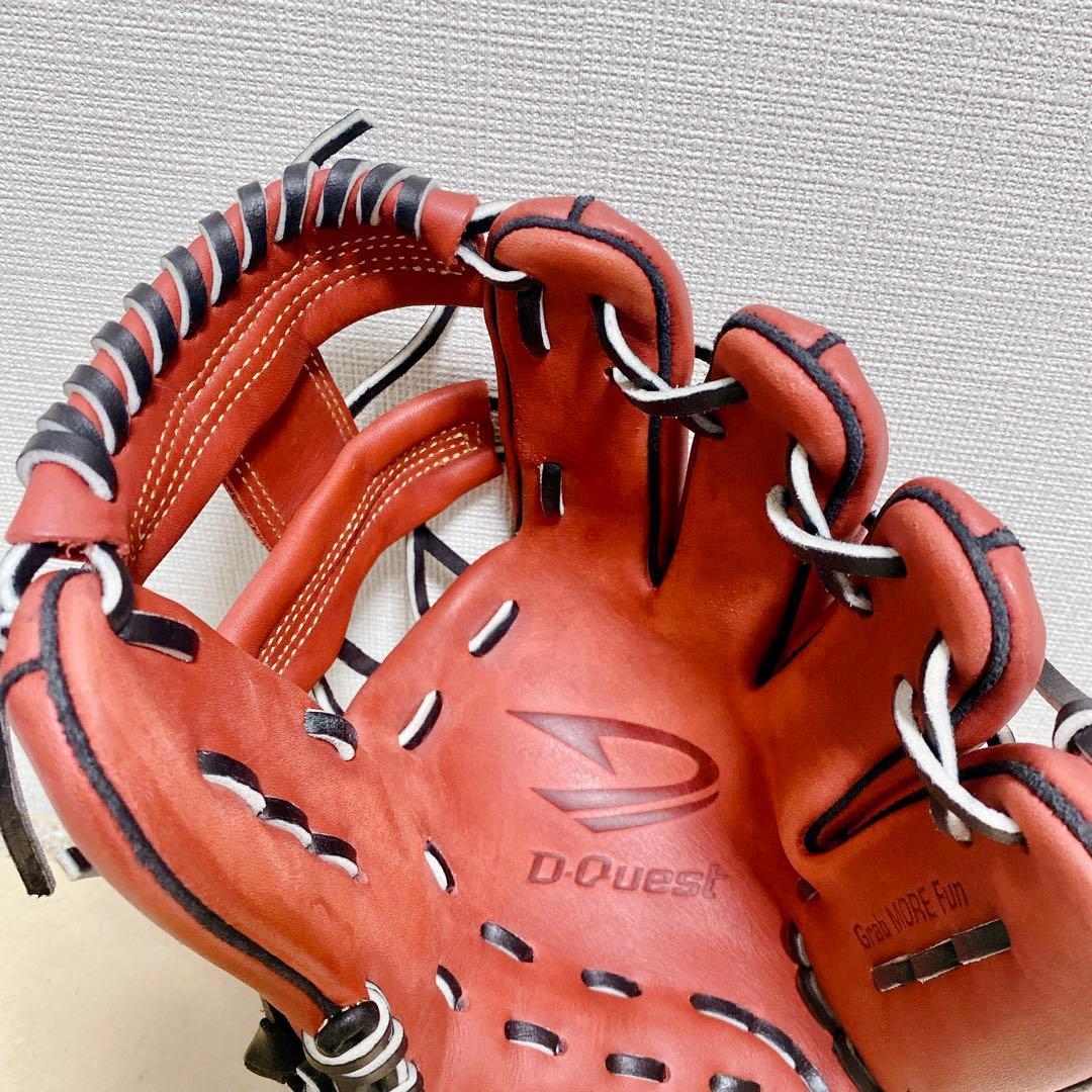 展示会限定 希少 D-Quest PRB-290E 美品 内野手 軟式 グラブ