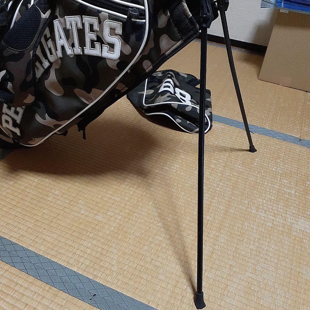 国内正規品　パーリーゲイツ　キャディバッグ　カモ柄 　スタンド式