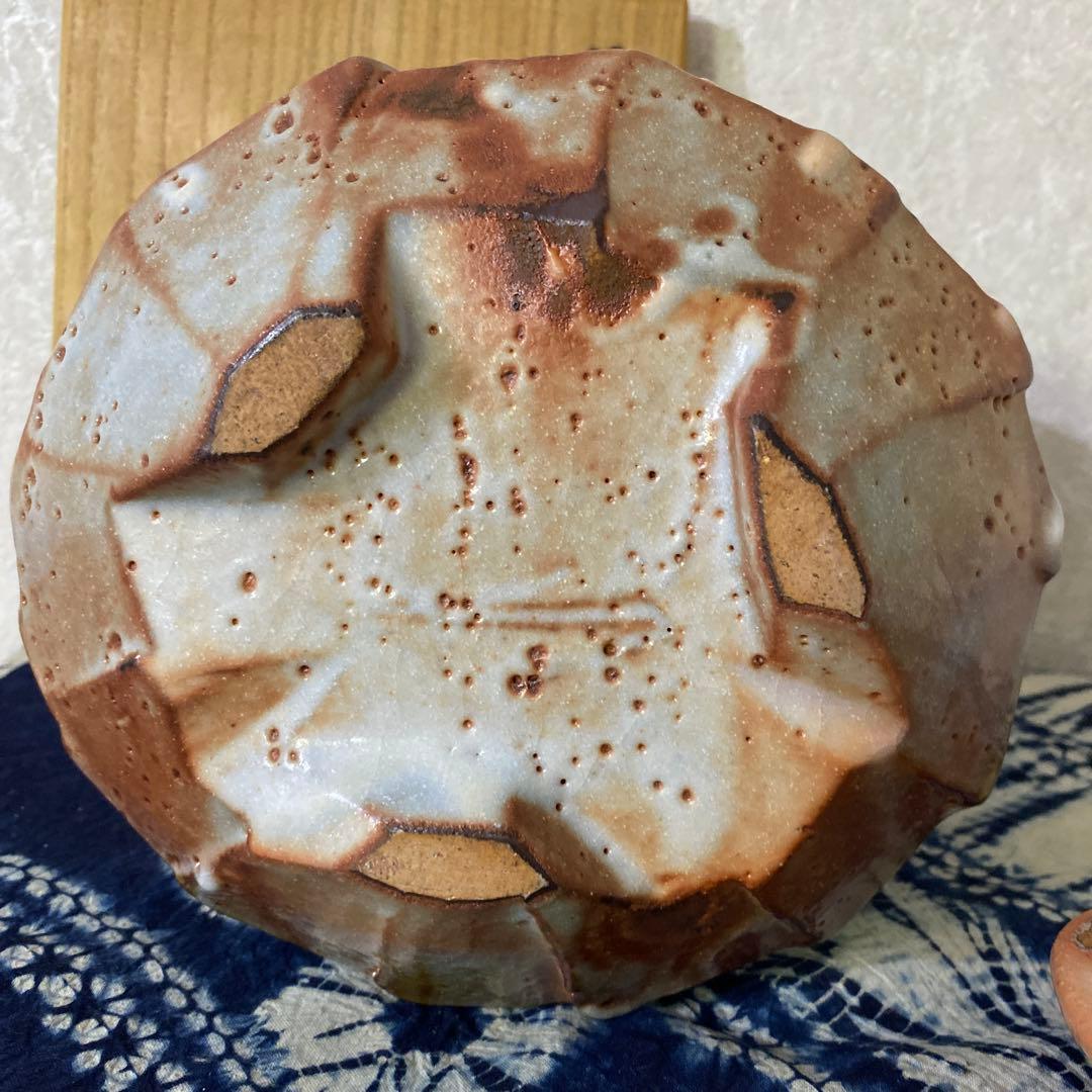 人気作家！　十四代　加藤康景　志野　水指　師山本陶秀　茶道具