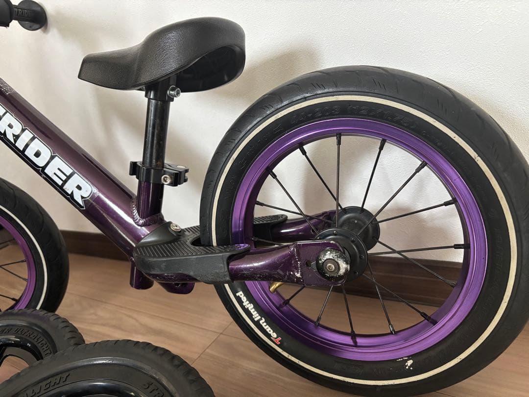 土日お値下中！！STRIDER バランスバイク 12インチ パープル