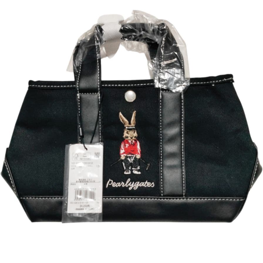め*ま様 新品 パーリーゲイツ カートバッグ トラッドラビット ゴルフ ハンドバ