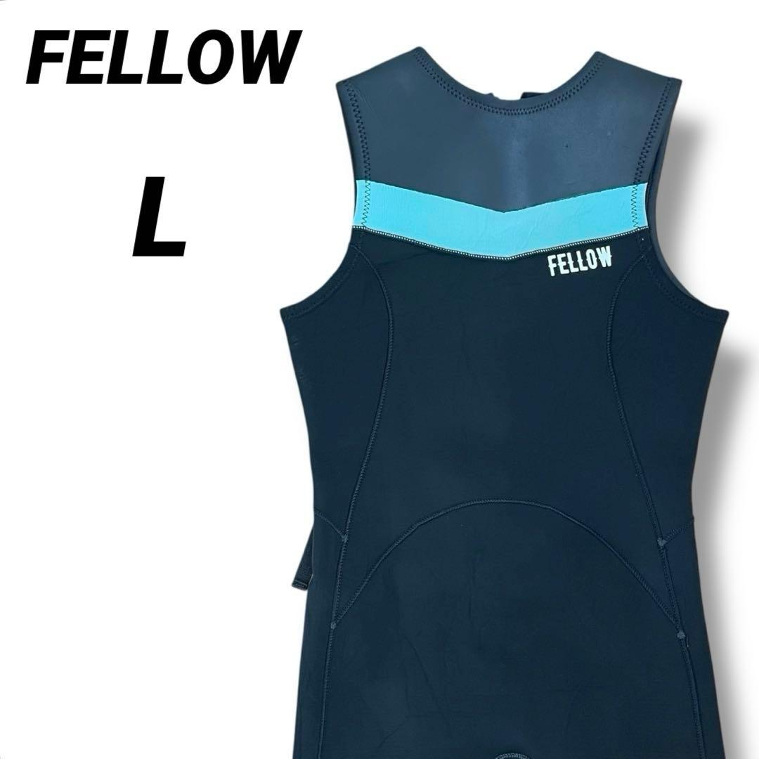 FELLOW フェロー ウェットスーツ ロングジョン　レディース サイズL
