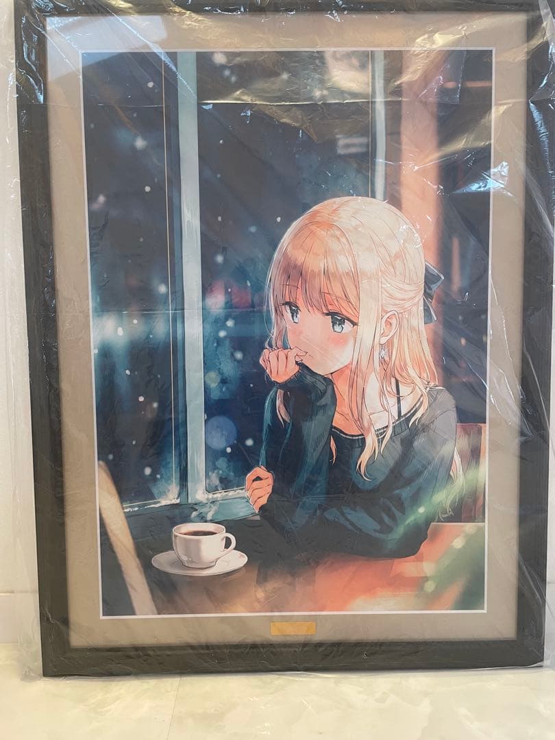 T*i様 【サイン入り保証書付】複製原画(A2）D Hiten『君を待ってる』