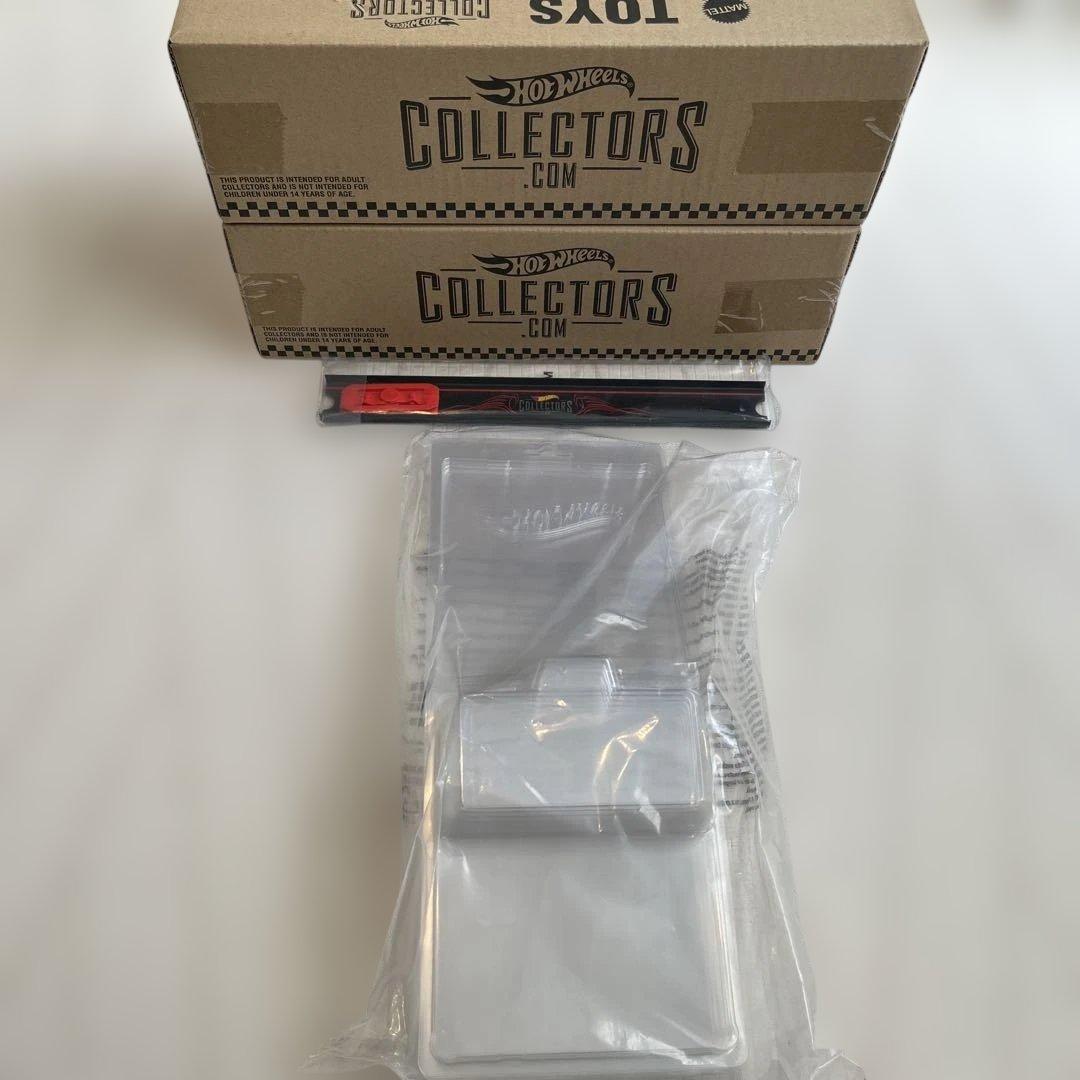 Hot Wheels コレクター用ケースと定規セット