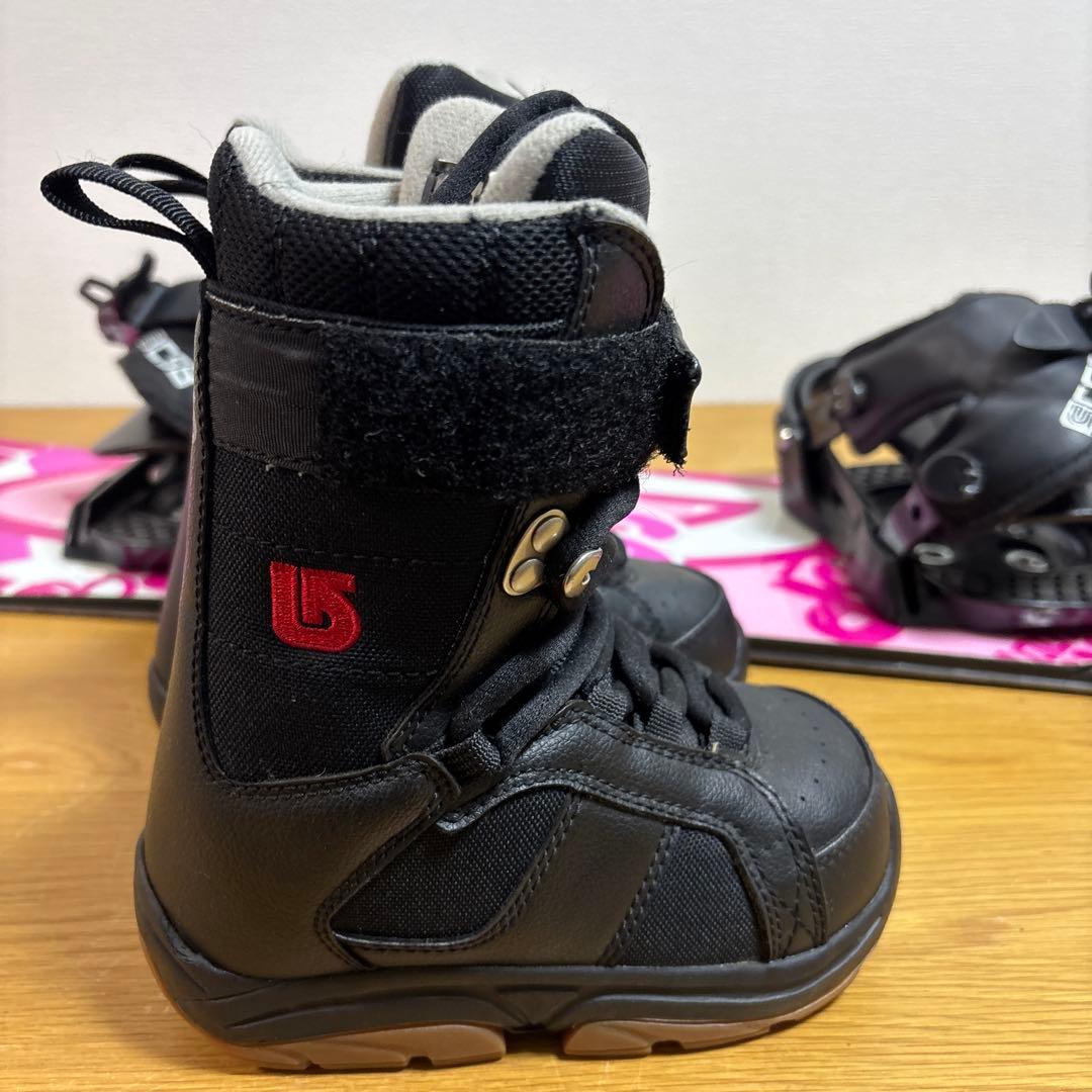 Burton バートン　キッズ　ジュニアスノーボードブーツ付　18-18.5cm