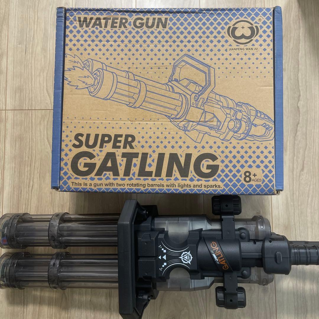 新品！WATER GUN SUPER GATLING