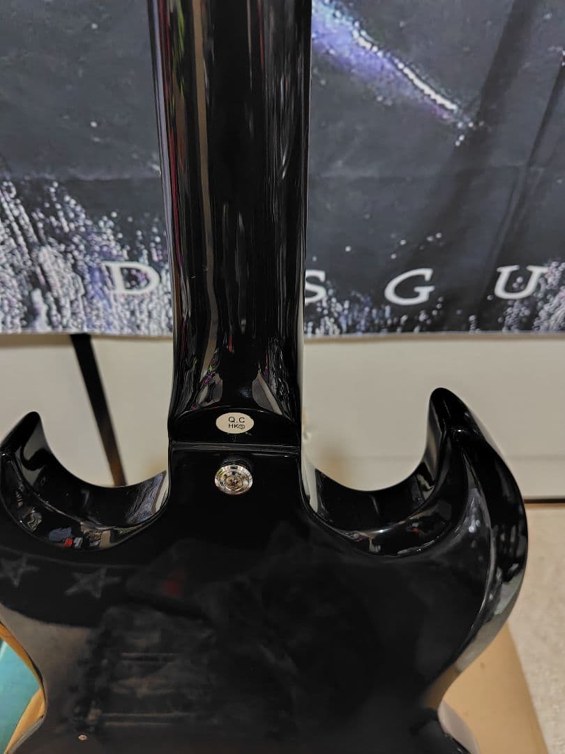 ブラック SGスタイル エレキギター