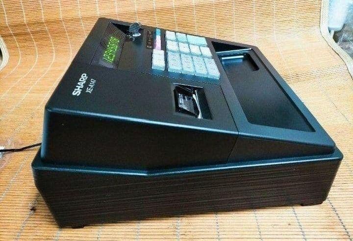 美品シャープレジスター　XE-A147PC連携売上管理フル設定無料　431115