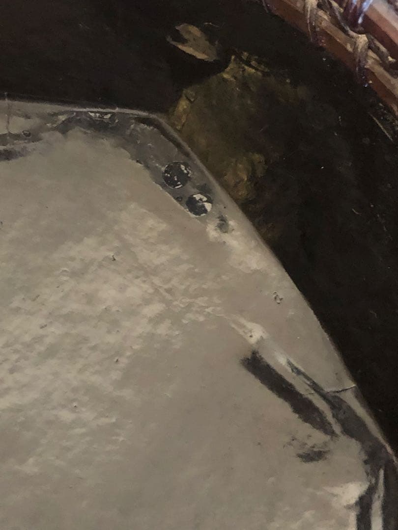 c-13 茶道具 透かし六角炭斗 炭籠 紙箱